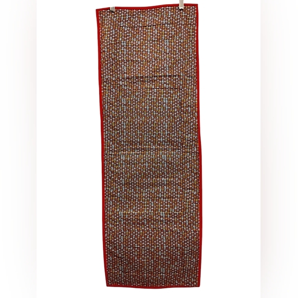 Homemade Quilted Table Runner Patriotic Theme  Red Blue White approx. 14' x 40' - Picture 5 of 16